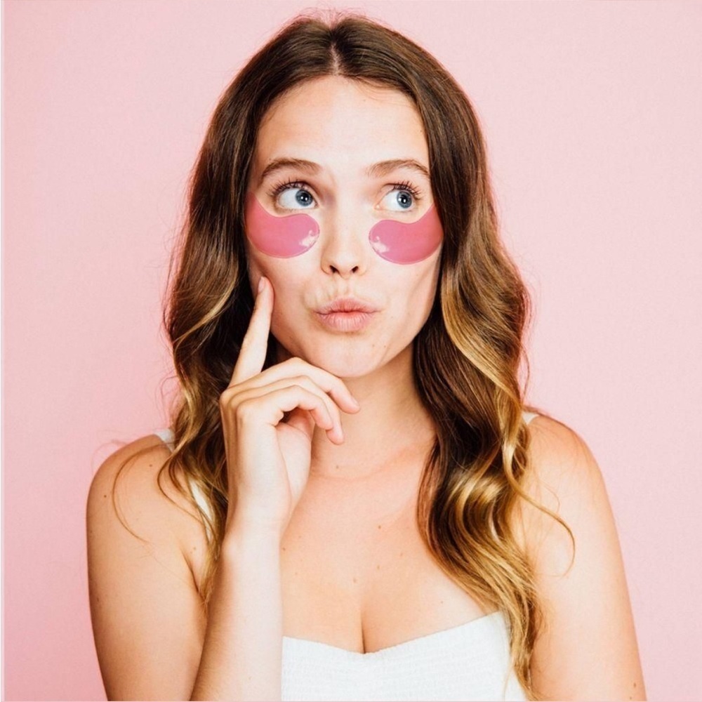 Grace & Stella Moisturising Under Eye Mask Pink 48 Pairs